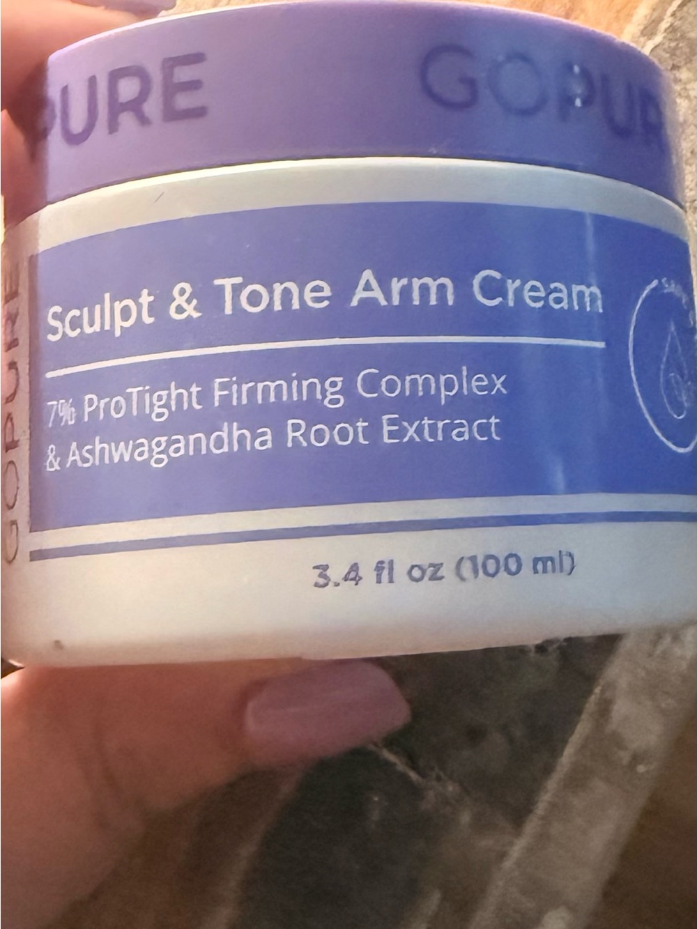 GoPure Scupt  & Tone Arm Cream